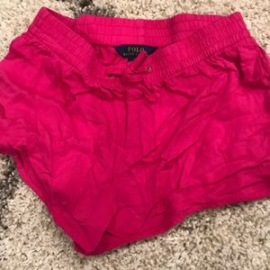 Girls silky viscose shorts